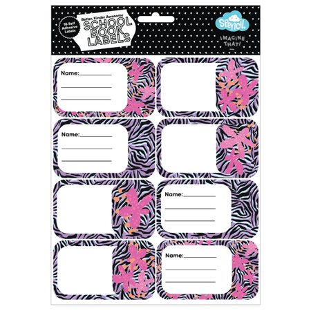 Book Labels Spencil Born To Be Wild