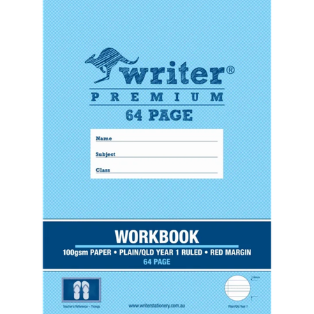 Botany Book Writer Premium 330x240mm 100GSM Year 1 64pg Thongs