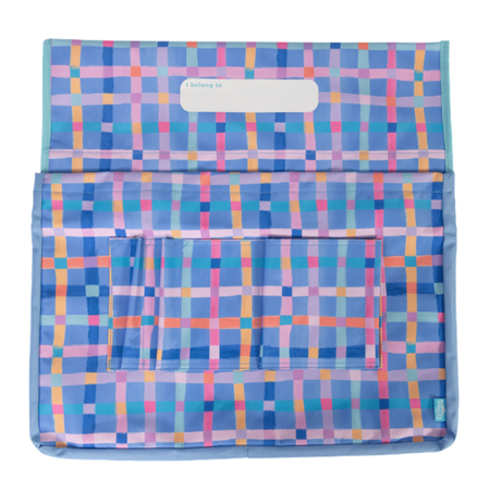 Chair Bag Spencil Pastel Plaid