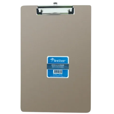 Clipboard Writer A4 Masonite Flat Clip
