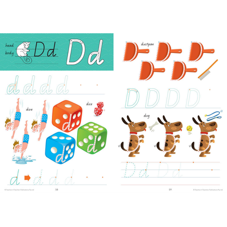 Connected Handwriting Queensland Book P