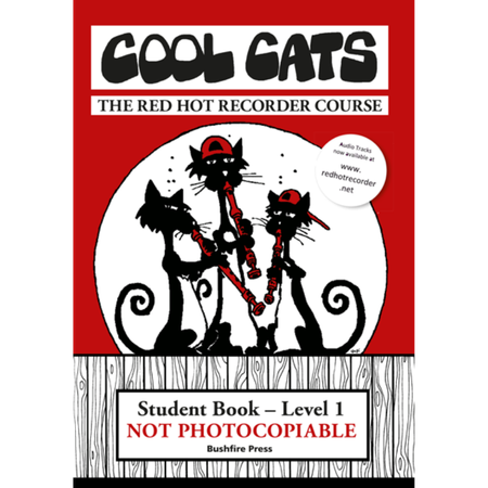 Cool Cats Red Hot Recorder Course Level 1 Student Book