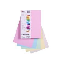 Copy Paper Quill A4 80gsm Pack 500 Pastel Assorted