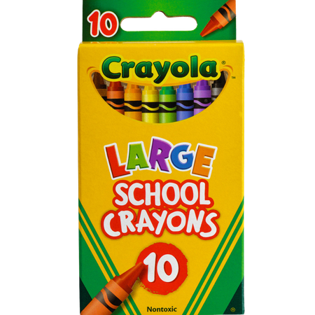Crayons Crayola School Large Pack 10