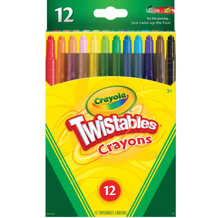 Crayons Crayola Twistables Pack 12