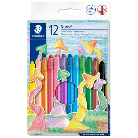 Crayons Staedtler Noris Wax Twister Pack 12