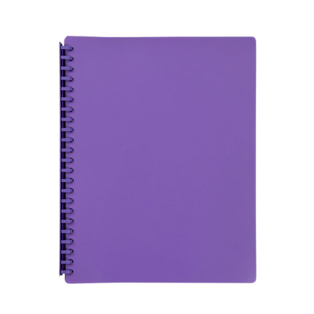 Display Book Marbig A4 Refillable 20P Purple