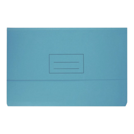 Document Wallet Bantex Manilla 240GSM F/C Blue