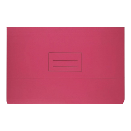 Document Wallet Bantex Manilla 240GSM F/C Pink