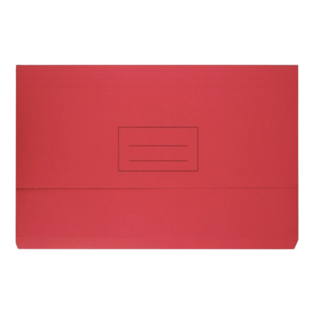 Document Wallet Bantex Manilla 240GSM F/C Red