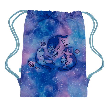 Drawstring Bag Spencil Big Cat-a-cosmic