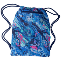 Drawstring Bag Spencil Big Liquid Marble