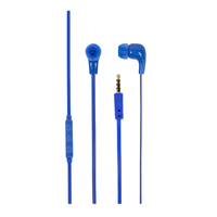 Earphones Mconnected Soundscape Inline Microphone with Case Azure Skies