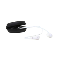 Earphones Mconnected Soundscape Inline Microphone with Case White