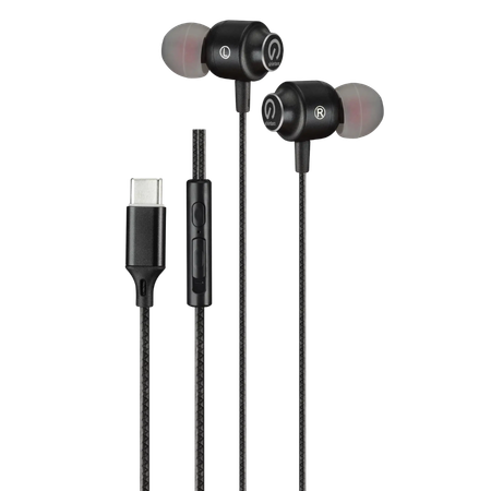 Earphones Shintaro Stereo with In-line Mic USB-C