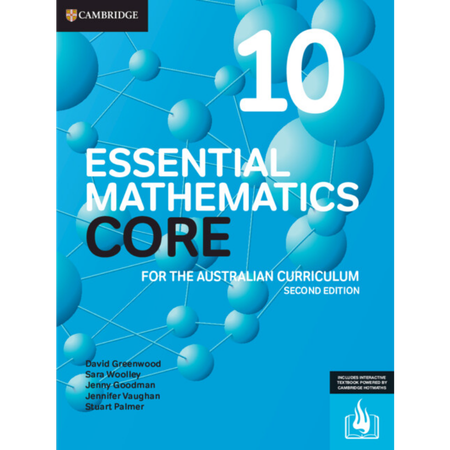 Essential Mathematics CORE for the Australian Curriculum 2E Year 10 (print and interactive textbook)
