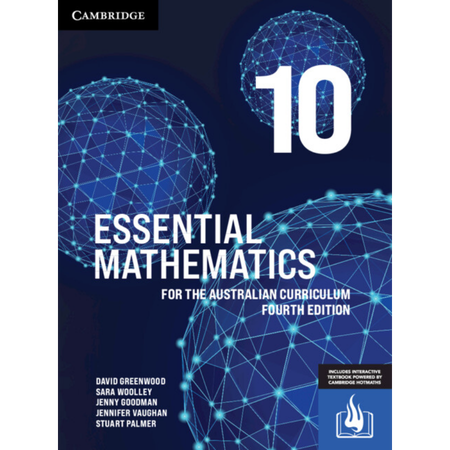 Essential Mathematics for the Australian Curriculum Year 10 4E (print and digital)