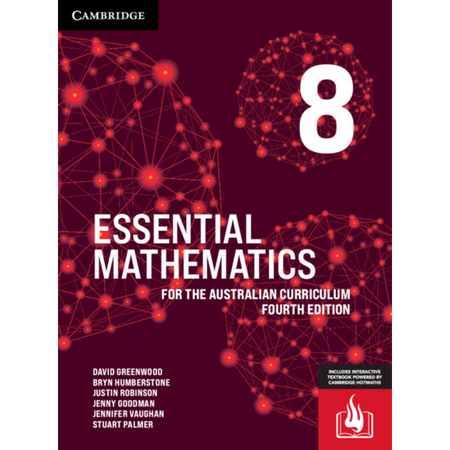 Essential Mathematics for the Australian Curriculum Year 8 4E (print and digital)