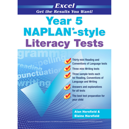 Excel: NAPLAN Style Literacy Tests Year 5