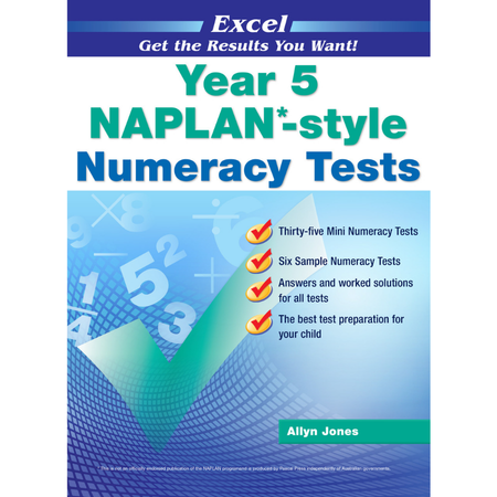 Excel: NAPLAN Style Numeracy Tests Year 5