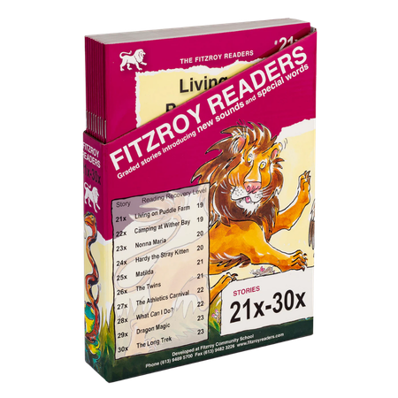 Fitzroy Readers (Box 10 Stories) 21-30x