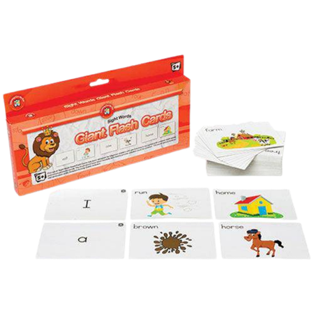 Giant Sight Words Flash Cards