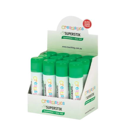 Glue Stick Creatistics Superstick 35gm Box 12