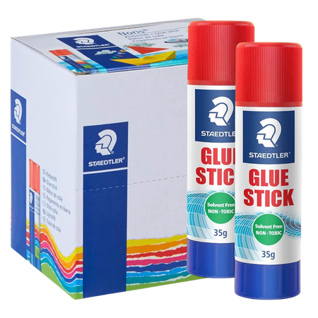 Glue Stick Staedtler 35gm White Box 10