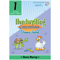 Handwriting Conventions QLD 2E Year 1
