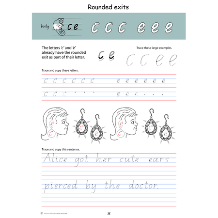 Handwriting Conventions QLD Year 2