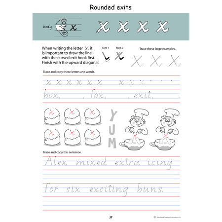 Handwriting Conventions QLD Year 2