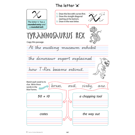 Handwriting Conventions QLD Year 3