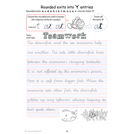 Handwriting Conventions QLD Year 5