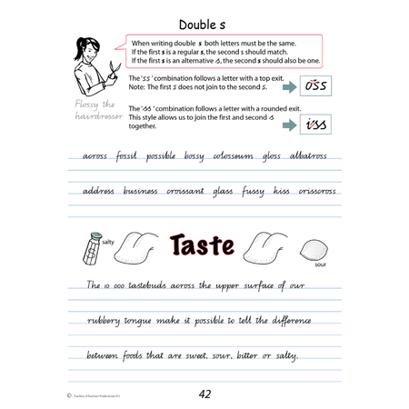Handwriting Conventions QLD Year 6