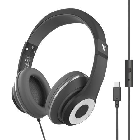 Headphones Verbatim Classic USB-C with Inline Mic