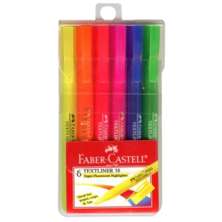 Highlighter Faber Textliner 38 Pocket Wallet 6