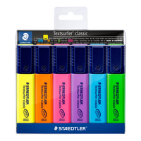Highlighter Staedtler Textsurfer Classic Wallet 6