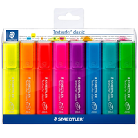 Highlighter Staedtler Textsurfer Rainbow Wallet 8