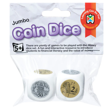 Jumbo Australian Money Dice