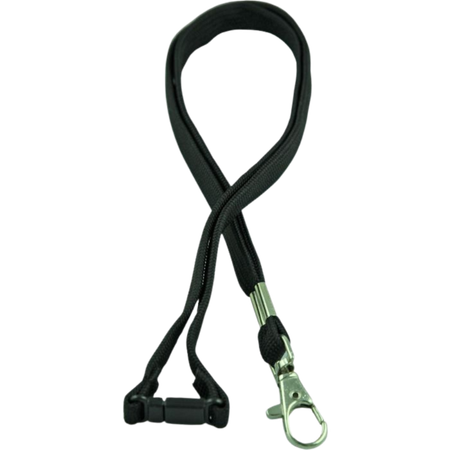 Lanyard Osmer D-Clip With Safety Release Assorted Colours