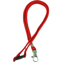 Lanyard Osmer D-Clip With Safety Release Assorted Colours