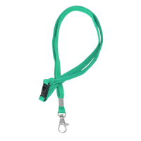 Lanyard Osmer D-Clip With Safety Release Assorted Colours
