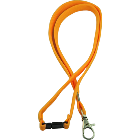 Lanyard Osmer D-Clip With Safety Release Assorted Colours