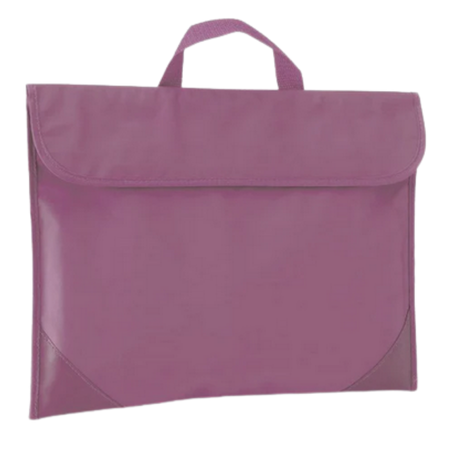 Library Bag Spartan 36x28cm Reinforced Corners Maroon