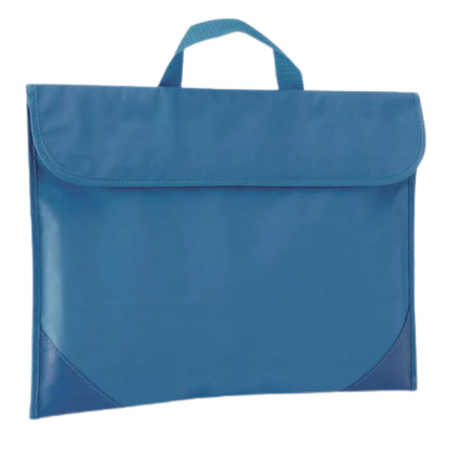Library Bag Spartan 36x28cm Reinforced Corners Royal Blue
