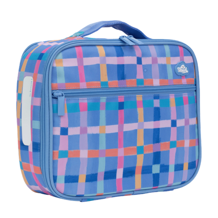 Lunch Box Spencil Big Cooler Bag Pastel Plaid