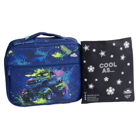 Lunch Box Spencil Big Cooler Bag + Big Chill Pack Mega Wheels