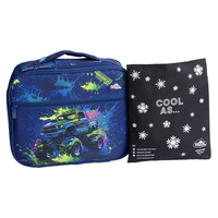 Lunch Box Spencil Big Cooler Bag + Big Chill Pack Mega Wheels