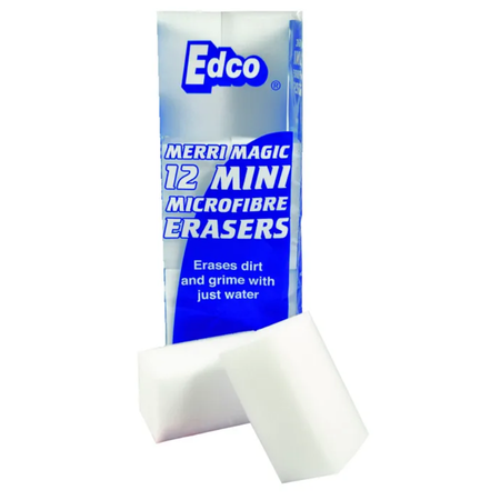 Magic Erasers Edco Merri Mini Microfibre Each