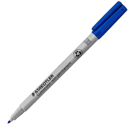 Marker Non-Permanent Staedtler Medium 1mm Blue